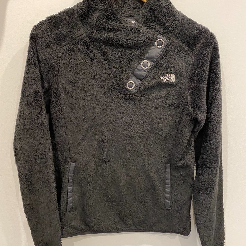The North Face Black Button Sweater